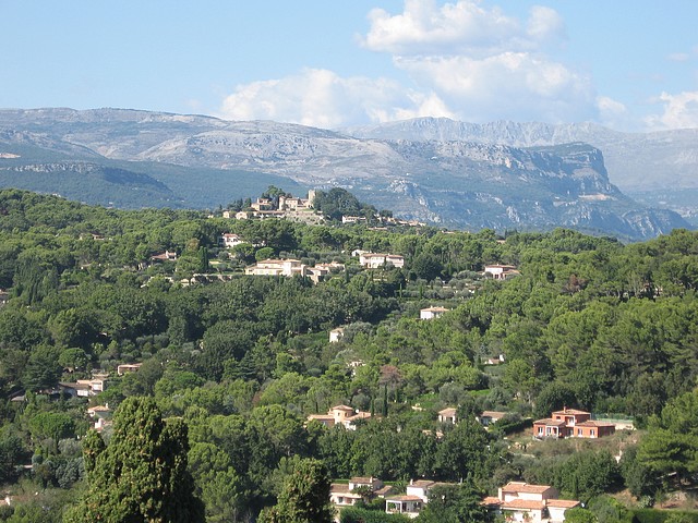 Vue panoramique de Mougins